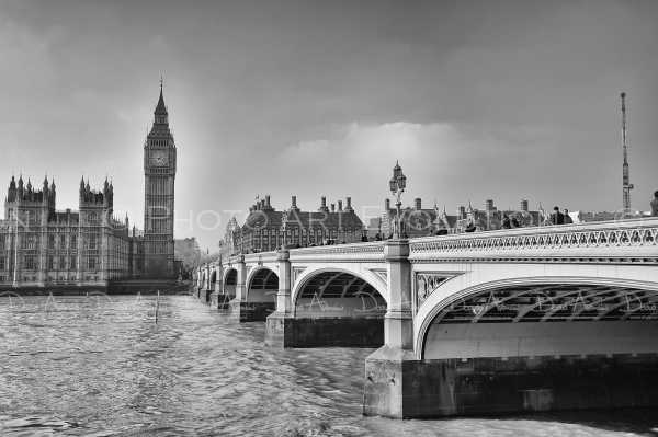 Big Ben, Westminster Bridge - Londra