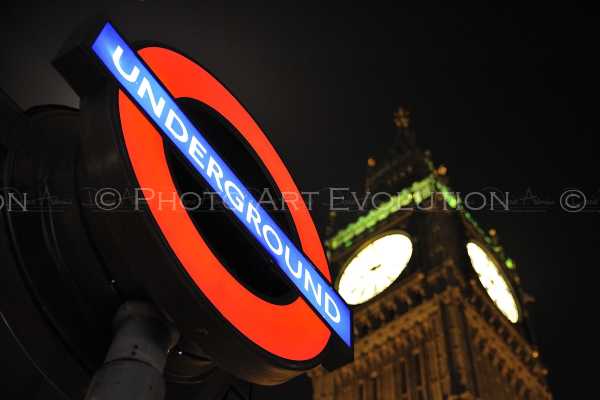 Big Ben, Underground - Londra