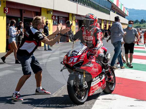 Michele Pirro 51 - Mugello SBK CIV 2020