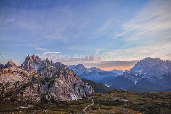 Sunset Tre Cime di Lavaredo - Italia