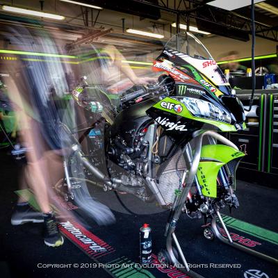 Tecnici Kawasaki - Misano WSBK 2019